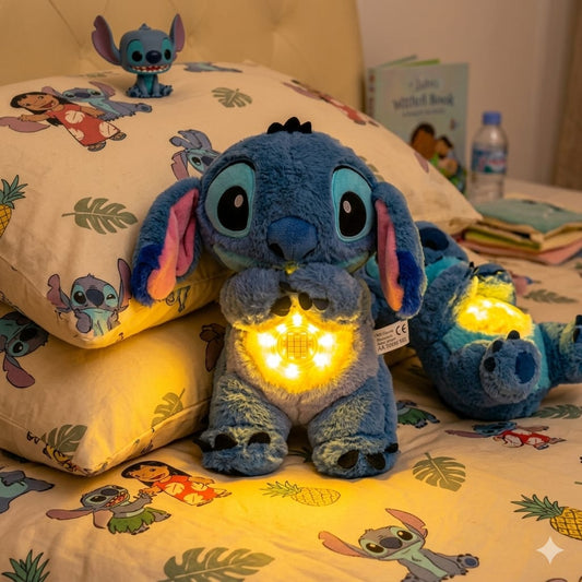 Stitch Respira™ – Peluche Anti Ansiedad que Simula Respiración Real