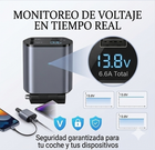 Cargador Auto 4 en 1 – Carga 4 Dispositivos a la Vez